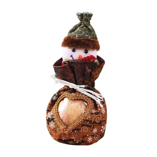 Christmas Candy Bag Reusable Christmas Treat Bag for Goodies Fruits Holiday Gift Storage Bags