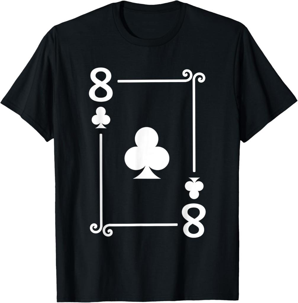 Playing Plum Blossom Cards Costume AceKQJ1098765432 Diamonds Card Poker TShirt Streetwear Graphic T Shirts