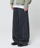 Bonbat V-Stitch Wide Jeans (Black)