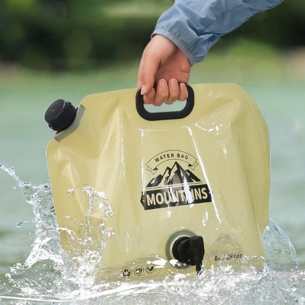 8L Portable Water Storage Bag for Travel Fishing Outdoor Activities