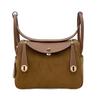 Autumn and Winter New Matte Leather LD Bag Suede Splicing Cowhide Large-capacity Pillow Handbag Women's Shoulder Doctor Bag