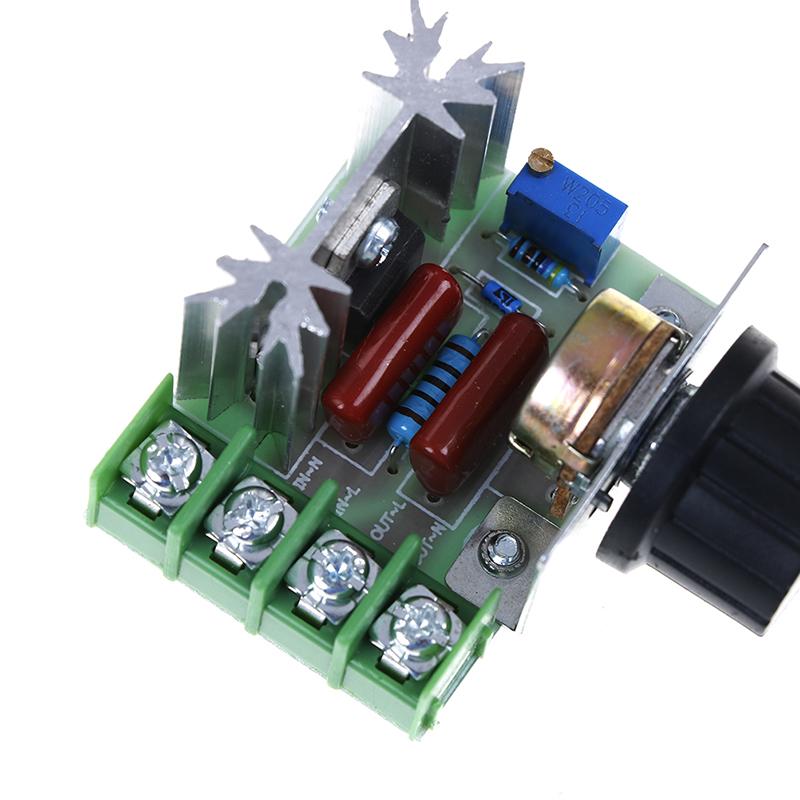 2000W Speed Controller Adjustable Scr Motor Speed Regulator Governor