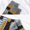 5 Pairs/lot Men's Wool Socks Winter Thicken Sheep's Socks Warm Men Retro Style Colorful Fashion New High Quality Man Socks