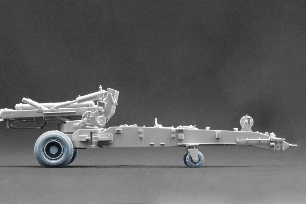 M198 155mm Howitzer Wheel Set X 1 Set Each Plastic Model Parts SCXWM35038C Scale-X 1/35 (Unloaded, Self-Weight Deformed) (For Trumpeter) (Cannon)