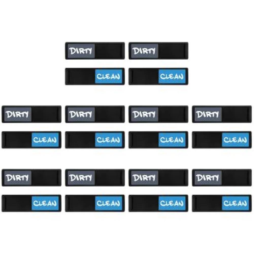 Clean Dirty Dishwasher Magnet Indicator Sign Large Text Magnetic Indicator Sign Slide Super Strong Magnet Sign Kitchen Supplies