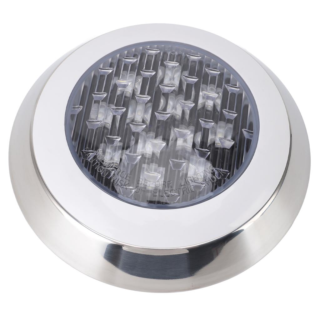 Submersible Pool Light Professional Warm Light 3000k 24V Recessed Decorative Waterproof Underwater Pool Lights for Pool Pond Bath Hot Tub Spa