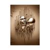 Metal Figure Statue Art Poster High Definition Printing Canvas Painting Prints Couple Sculpture Living Room Home Decor Picture