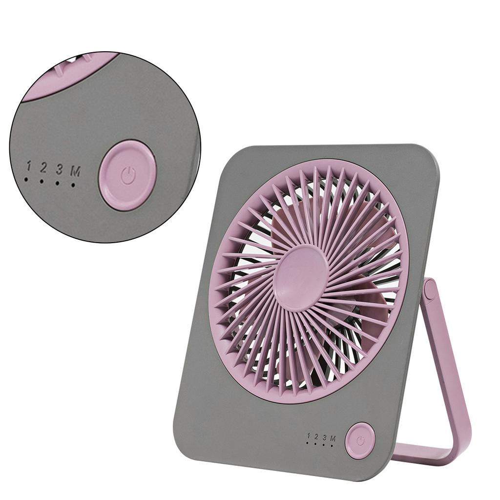 Desktop Fan Lightweight Cooling Fan Table Fan Convenient USB Fan Electric Fan Powerful Desk Fan for Dormitory Office