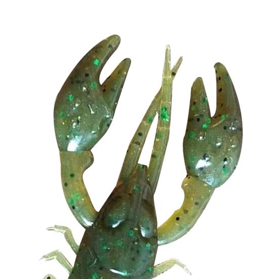 10Pcs/Pack 2.2g/5cm Soft Shrimp Lure Vivid PVC Plastic Strong Flexible Shrimp Bait for Saltwater