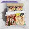3pcs Funny B-Beavis and Butt-Head pattern bedding set duvet cover set includes duvet cover &pillowcases, perfect all season bedroom decoration & gift