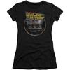 Back To The Future Womens Back T-Shirt