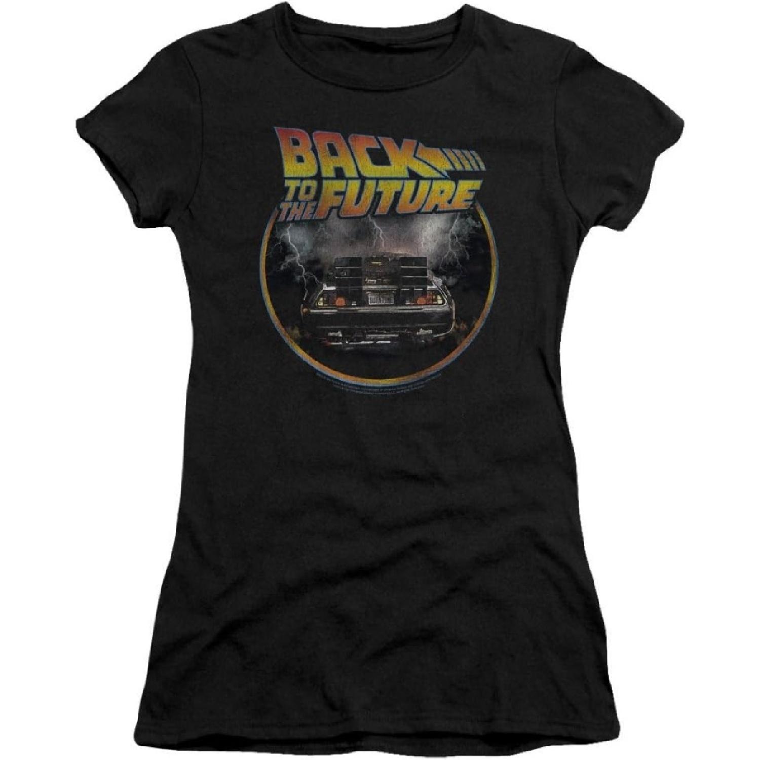 Back To The Future Womens Back T-Shirt S