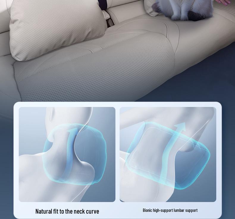Essential Tengshi N9 Car Accessories: Headrest, Lumbar & Neck Support for Full Interior Decoration