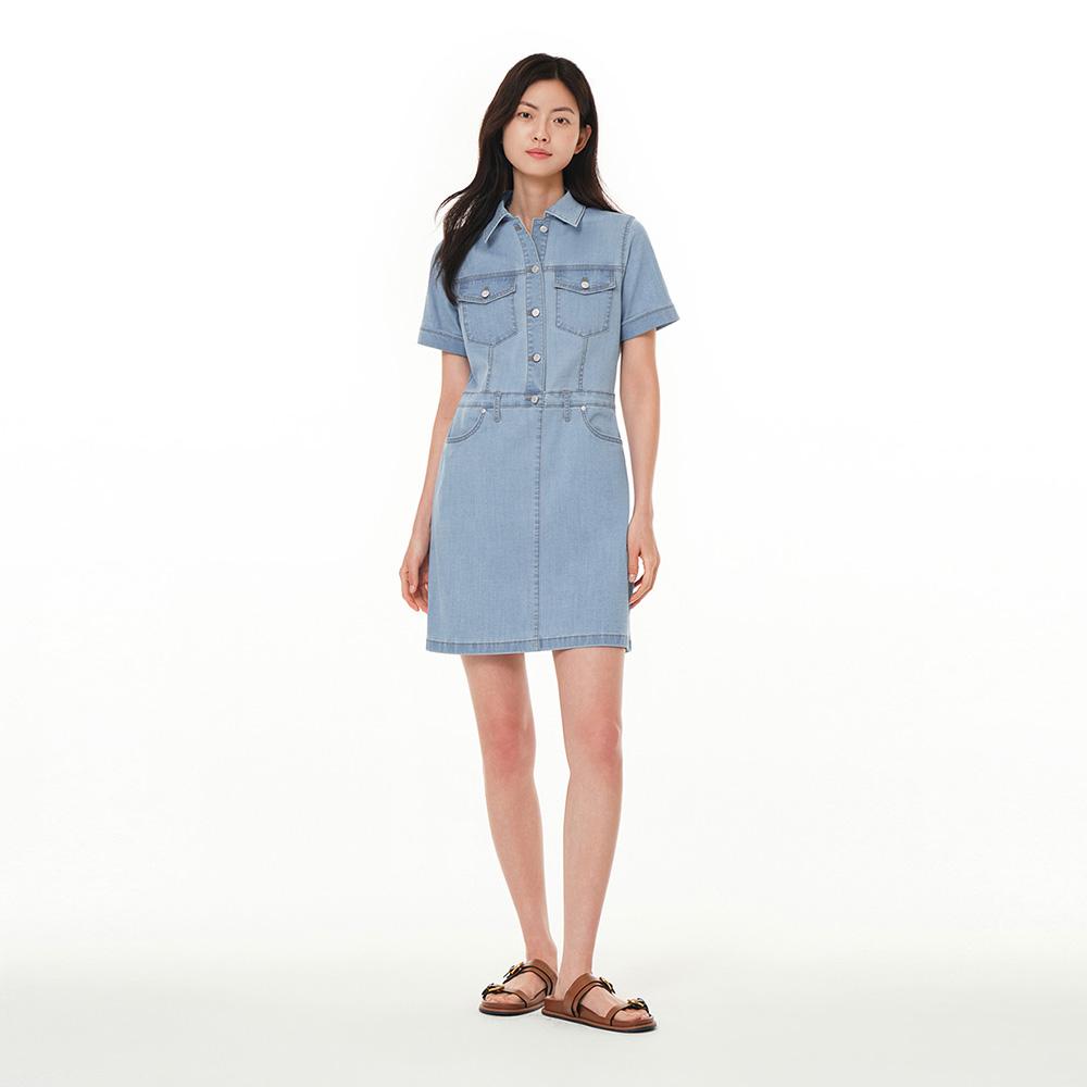 ANDAR Ice Air Denim Dress
