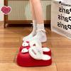Removable cotton slippers women's winter new home indoor cute cartoon warm waterproof cotton drag women's shoes