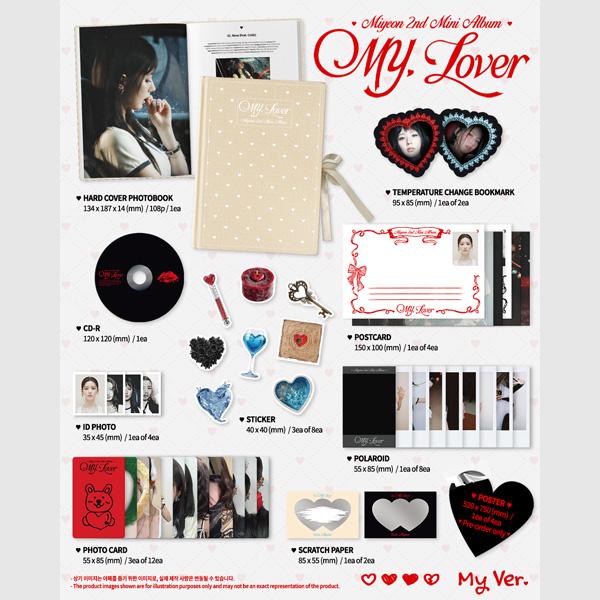 MIYEON - 2nd Mini Album [MY, Lover]