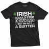 Irish Funny Drinking Shirt St Patricks Day T-shirt Irish Patriotic Funny Tee