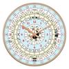 Zi Wu Liu Zhu 24-Hour TCM Meridian Health Clock: Silent Traditional Chinese Beauty Salon Wall Clock