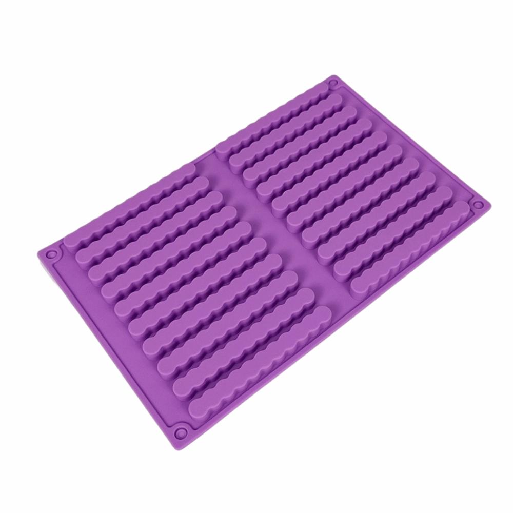 Party Decor 20 Cavities Chocolate Molds Food Grade Silicone Cake Decorating Tool Reusable DIY Baking Mold Candle Making