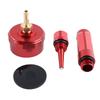 Upgraded Extended Run Brass Hose Fitting Gas Cap Change Funnel Magnetic Oil Dipstick Aluminum Generator Parts- 55201