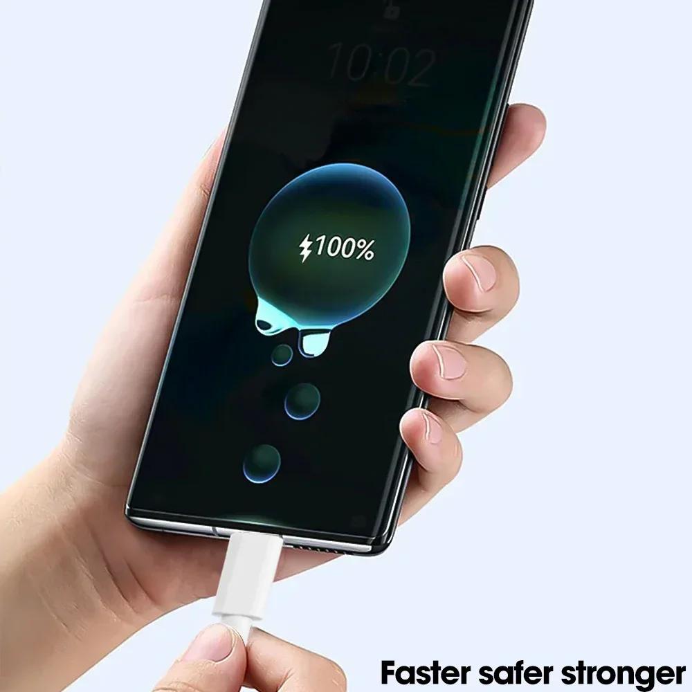 6A Super Schnellladekabel Typ C Universelles USB C Ladekabel für Samsung Z Flip 7 6 Xiaomi Huawei Google Pixel 10 Pro XL