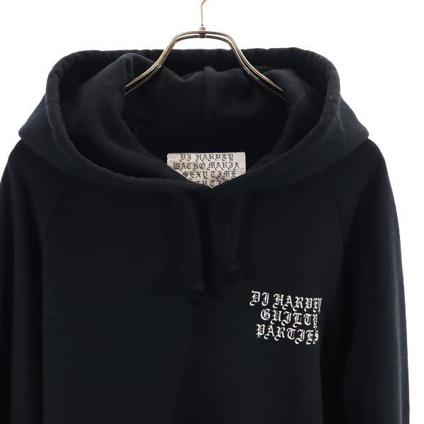 WACKO MARIA Back print Sweatshirts L Black series GUILTY PARTIES Men's Used