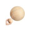 NOLITOY Wooden Balls, 9cm Diameter, Set of 2. Made from solid wood. Perfect for crafts, woodworking, DIY projects, tole painting, decorations,