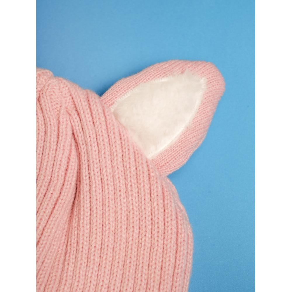 Daiso Disney Winnie The Pooh Ear Shaped Kids Beanie