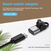 Για Ρολόι Garmin Forerunner 265 265S 965 2025 Φορτιστής Micro USB Type-C 8-Pin Αντάπτορας Υποστήριξη Μεταφοράς Δεδομένων Μετατροπέας Φόρτισης