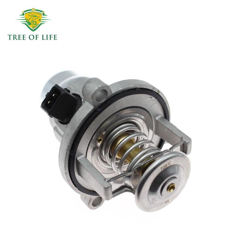 11537502779 Engine Coolant Thermostat For BMW 750i 750Li 650i 550i X5 V8 4.8L 4.4L 760i 760Li V12 6.0L 11537586885 New