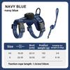 Light Soft Cat Harness Anti‑Escape Pet Chest Back Strap Support Locator Installation Anti‑Lost Adjustable Walking Harness for Kitten Cat