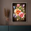 5D DIY Rose Diamond Painting Rhinestone Picture Cross Stitch Kit Full Round Diamond Embroidery Gift Mosaic Home Decoration