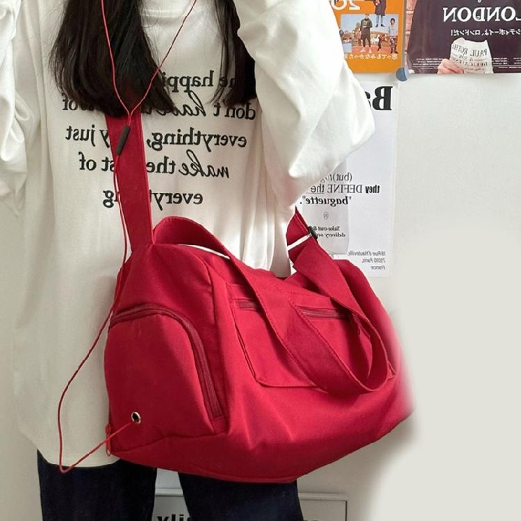 Compact and Practical Women's Shoulder Bag Nylon Handbag for All Occasions