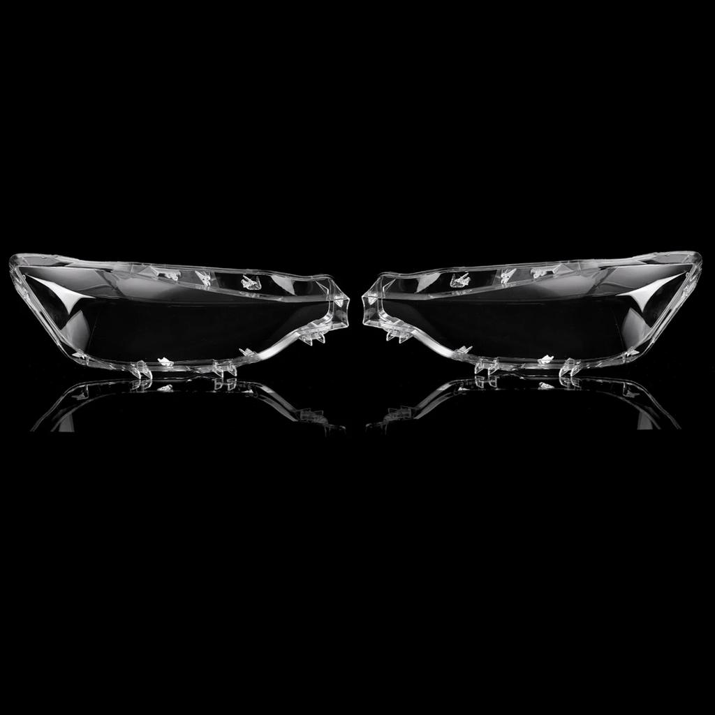 Lentille de phare de voiture, abat-jour en verre, paire de phares Led, couvercle de lentille de lampe pour Bmw F30 F31 série 3 2016 2017 2018 19