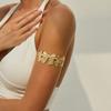 Simple splicing bow open arm bracelet for women, fresh temperament and versatile adjustment bracelet hand