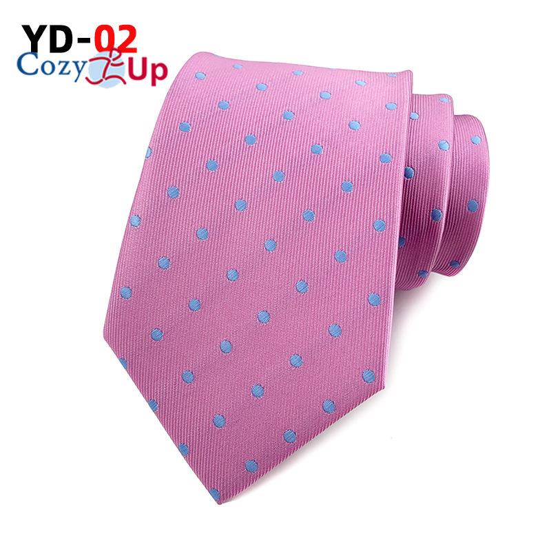 

3,15-дюймовый модный мужской галстук в горошек в горошек с узором Пейсли для свадьбы