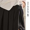 ELLASSAY Simple Commuter Long Pleated Skirt