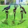 Wrought Iron Garden Statue Decor