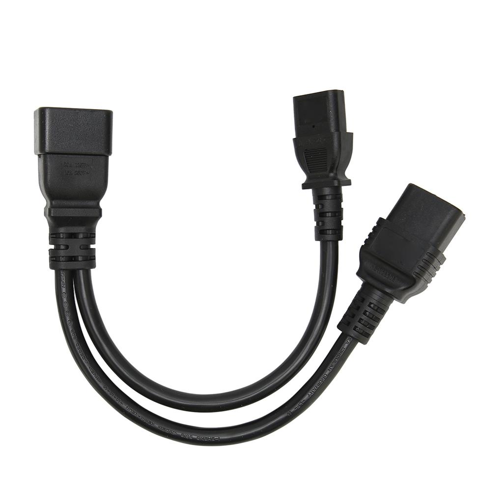 IEC320 C19 IEC320 C13 zu IEC320 C20 Netzkabel Professionelles Standard-Y-Splitterkabel für Computer