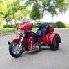 1:9 Cvo Tri Glide Hliníkový Tříkolový Cruise Cestovní Motocykl Model Odlitek Street Volnočasový Motocykl Model Zvuk Světlo Dětský Dárek