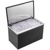 24"x20"x15" Einbau-Eiskühlbox Eisbehälter Eiswanne Edelstahl mit Deckel
