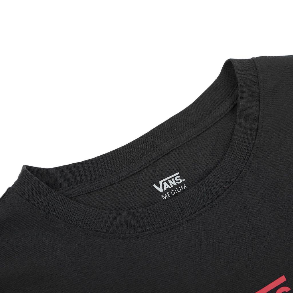 Vans Checkerboard Short Sleeve T-Shirt Women Tops Black VN0A3ZODBLK