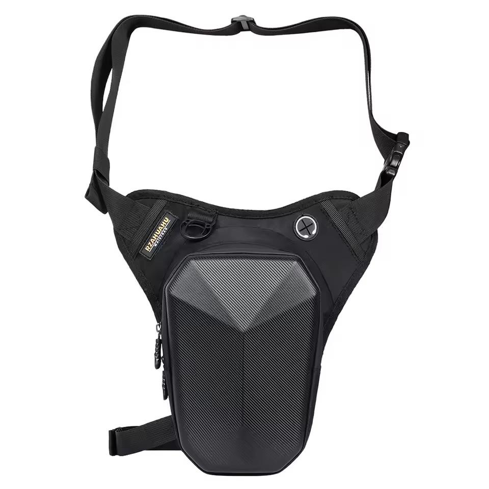 Unisex Waterproof Motorcycle Thigh Bag Adjustable Multi Pocket Leg Pouch Outdoor Travel Hiking Riding Storage Bag