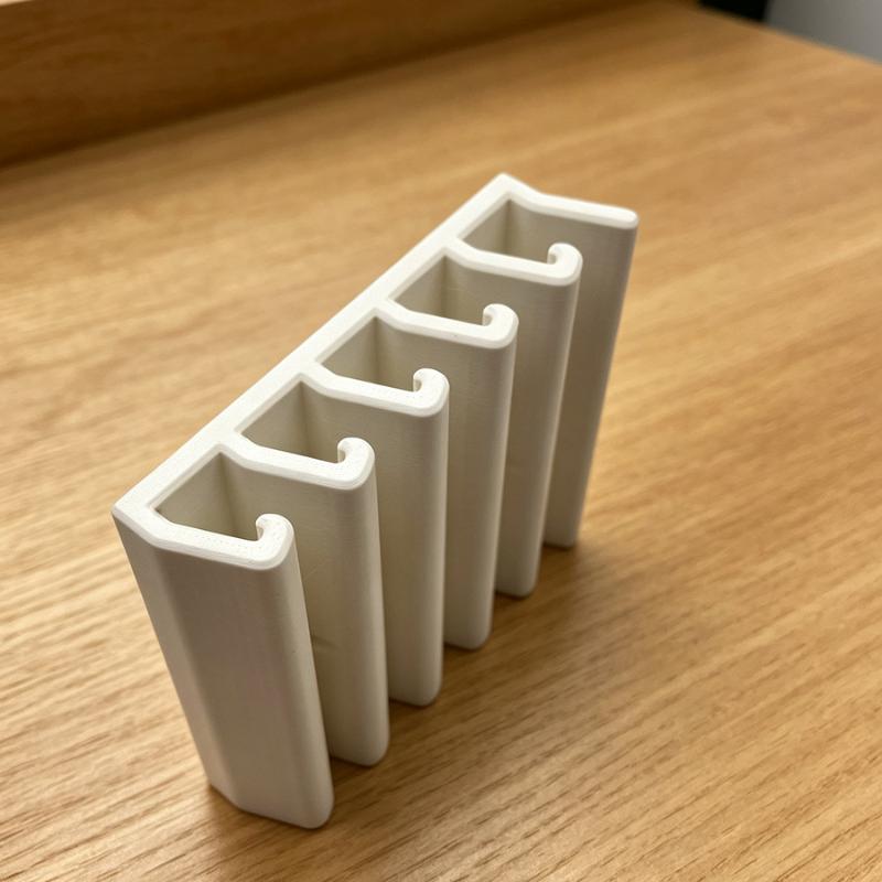 Under Cabinet Food Container Lid Organizer Drill Free 4 Slots Multifunctional Kitchen Storage Holder for Pantry RV Apartment