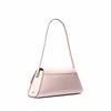 Michael Kors Ludlow Logo Flap Closure Sheepskin Shoulder Bag Women's Rose Pink