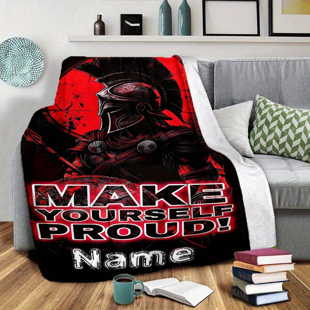 240Gm2 Beach Please Outdoor Customize Your Name Blanket Comfortable Soft Lightweight Allseason Multipurpose Blanket For Travel Camping Picnics Sofa
