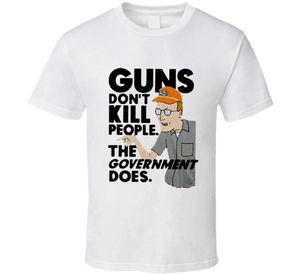 King Of The Hill Dale Guns TV Episodes T-shirt Design White S