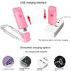 3 Light Colors Book Reading Light USB Rechargeable Book Light New Night Light Clip