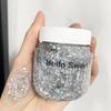 Hello Sweet Hair Glitter Gel – Jasná barva, Křišťálová tekutina pro jevištní líčení a styling