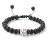 New Handmade Weaven Men Bracelet Adjustable Basketball Baseball Volleyball Rugby Sports Braclet Yoga Meditation Healing Braslet